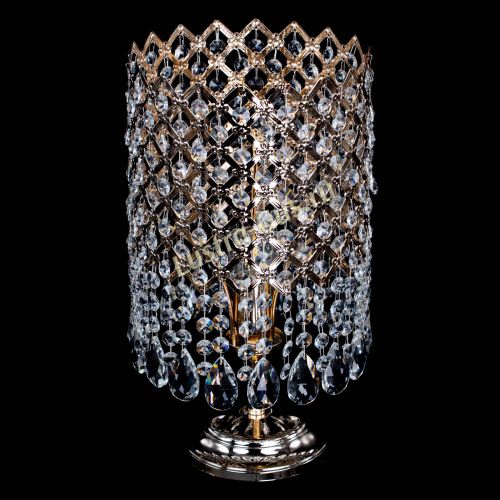 Настольная лампа Корона Сетка журавль в Новокузнецке Гусь Хрустальный