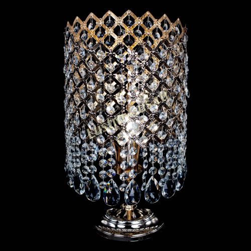 Настольная лампа Корона Сетка журавль в Новокузнецке Гусь Хрустальный