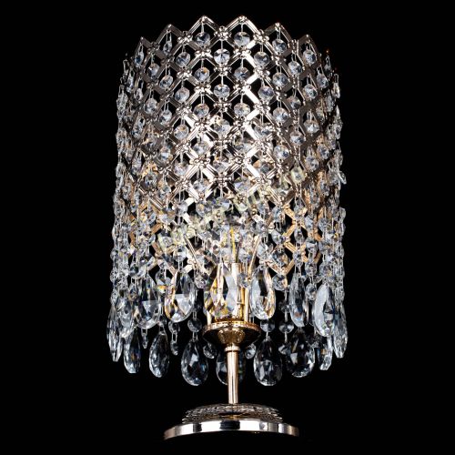 Настольная лампа Корона Сетка журавль в Новокузнецке Гусь Хрустальный