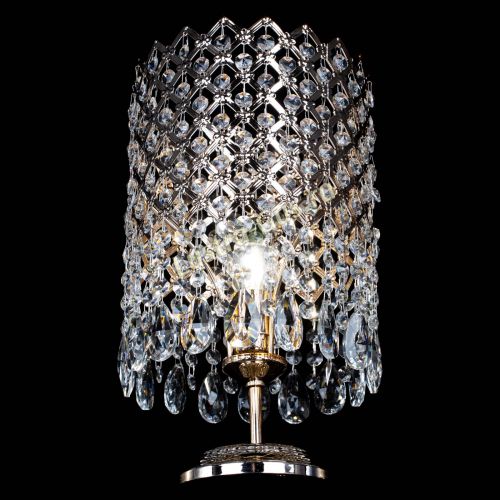 Настольная лампа Корона Сетка журавль в Новокузнецке Гусь Хрустальный