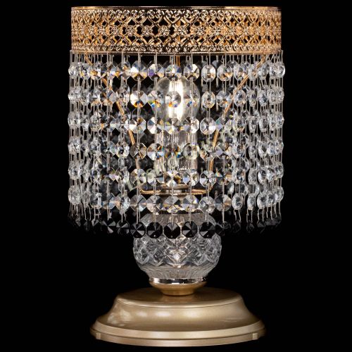 Настольная лампа Венеция №1 мини черная в Новокузнецке Гусь Хрустальный