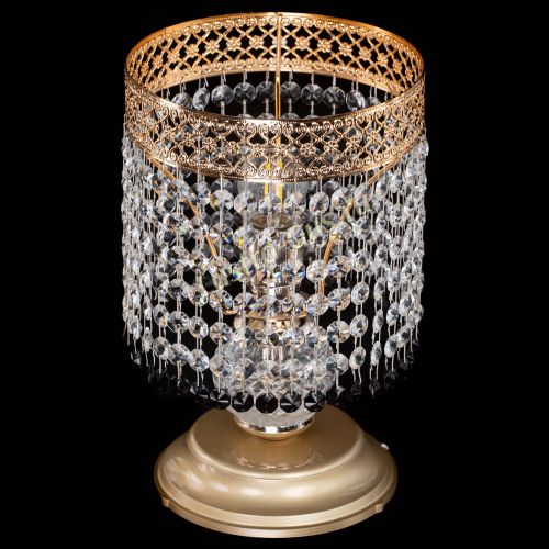 Настольная лампа Венеция №1 мини черная в Новокузнецке Гусь Хрустальный