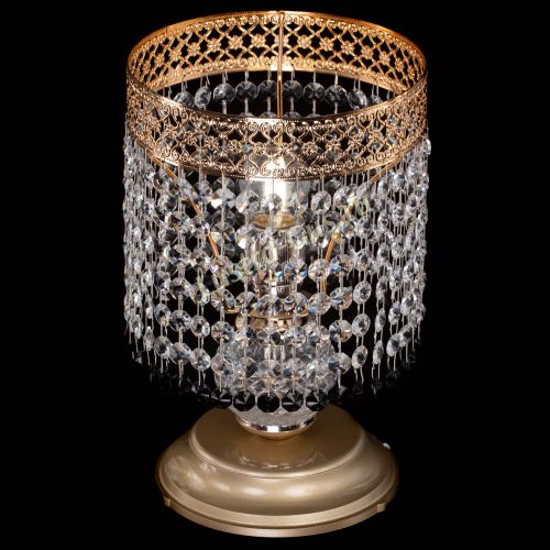 Настольная лампа Венеция №1 мини черная в Новокузнецке Гусь Хрустальный