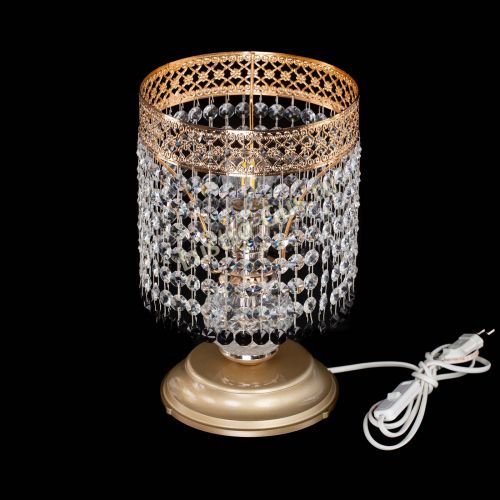 Настольная лампа Венеция №1 мини черная в Новокузнецке Гусь Хрустальный