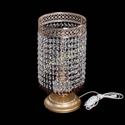 Настольная лампа Венеция оптикон №1 чайная в Новокузнецке Гусь Хрустальный