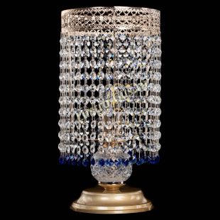  Настольная лампа Венеция оптикон №1 синяя