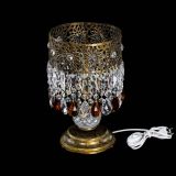 Настольная лампа Восток с пластинками под бронзу Чайная в Новокузнецке