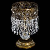 Настольная лампа Восток с пластинками под бронзу в Новокузнецке