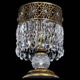 Настольная лампа Восток с пластинками под бронзу в Новокузнецке