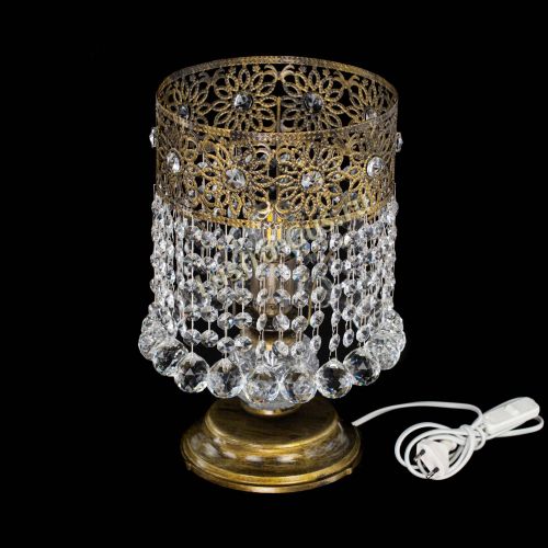 Настольная лампа Восток с шарами под бронзу в Новокузнецке Гусь Хрустальный