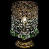 Настольная лампа Восток с шарами под бронзу Зеленая в Новокузнецке Настольная лампа Восток с шарами под бронзу Зеленая в Новокузнецке