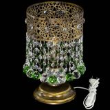 Настольная лампа Восток с шарами под бронзу Зеленая в Новокузнецке Настольная лампа Восток с шарами под бронзу Зеленая в Новокузнецке