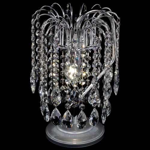 Настольная лампа Зима №1 журавлик мини в Новокузнецке Гусь Хрустальный