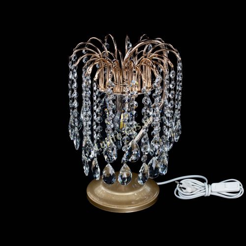 Настольная лампа Зима №1 журавлик мини в Новокузнецке Гусь Хрустальный