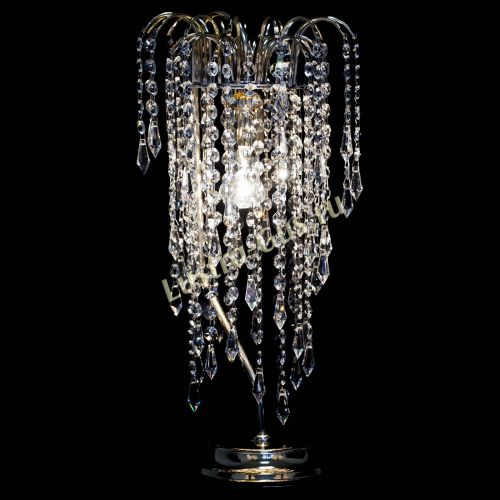 Настольная лампа Зима №2 в Новокузнецке Гусь Хрустальный