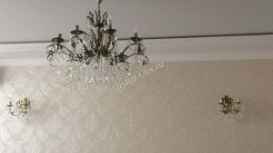 Люстра Хрустальные брызги с подвесом журавлик черный в Новокузнецке отзыв и фото покупателя