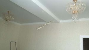 Люстра Хрустальные брызги с подвесом журавлик черный в Новокузнецке отзыв и фото покупателя