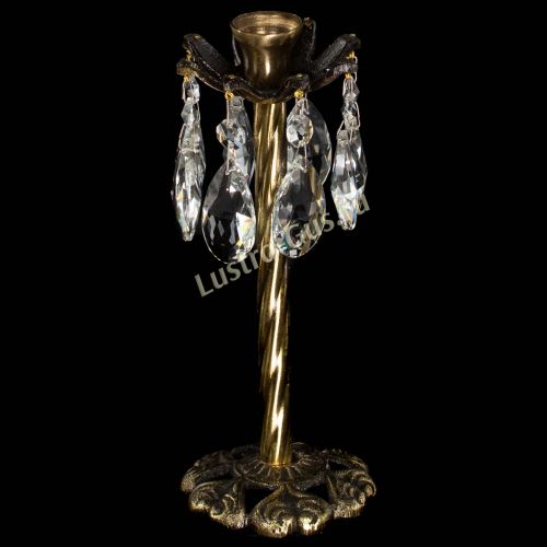 Подсвечник Антик №1/2 Журавлик в Новокузнецке Гусь Хрустальный