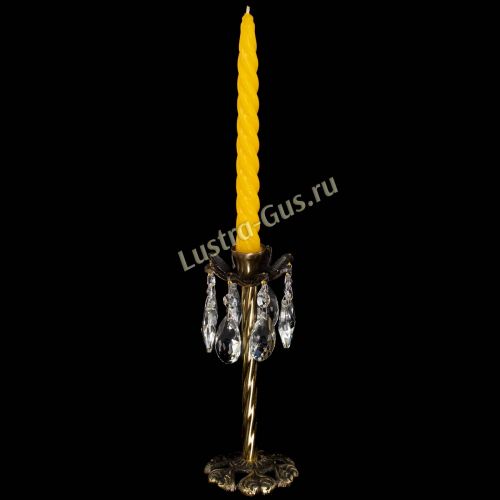 Подсвечник Антик №1/2 Журавлик в Новокузнецке Гусь Хрустальный