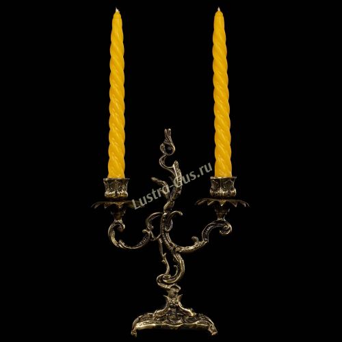 Подсвечник бронзовый Гермес №2 в Новокузнецке Гусь Хрустальный