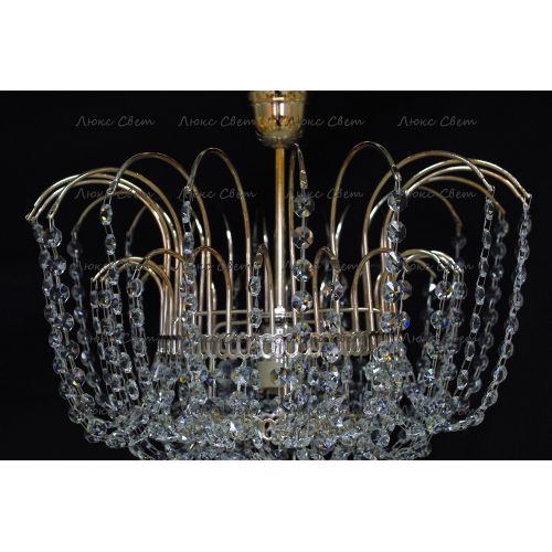 Люстра Акация № 1 - 1 лампа подвесная в Новокузнецке Гусь Хрустальный