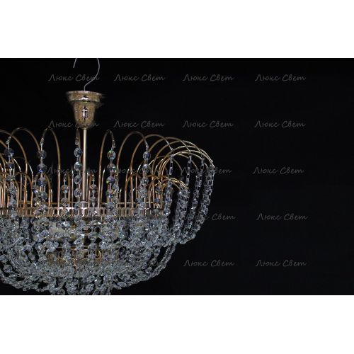 Люстра Акация № 1 - 3 лампы подвесная в Новокузнецке Гусь Хрустальный