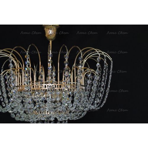 Люстра Акация № 1 - 3 лампы подвесная в Новокузнецке Гусь Хрустальный