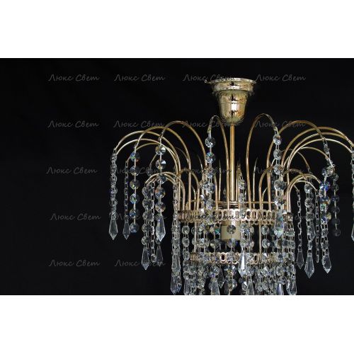 Люстра Акация № 3 - 1 лампа подвесная в Новокузнецке Гусь Хрустальный