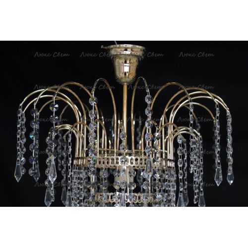 Люстра Акация № 3 - 1 лампа подвесная в Новокузнецке Гусь Хрустальный