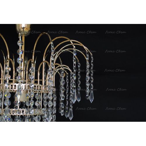 Люстра Акация № 3 - 1 лампа подвесная в Новокузнецке Гусь Хрустальный