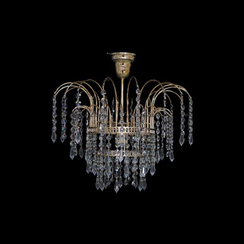 Люстра Акация № 3 - 1 лампа подвесная в Новокузнецке Гусь Хрустальный