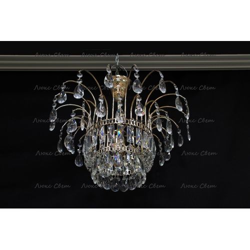 Люстра Акация № 4 - 1 лампа подвесная в Новокузнецке Гусь Хрустальный