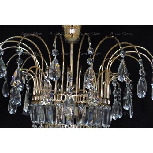 Люстра Акация № 4 - 1 лампа подвесная в Новокузнецке Гусь Хрустальный