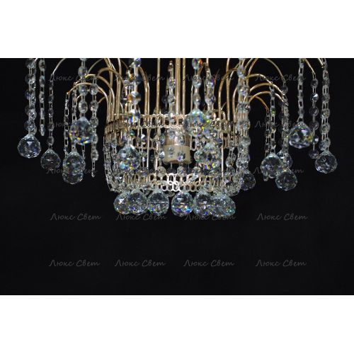 Люстра Акация № 5 - 1 лампа подвесная в Новокузнецке Гусь Хрустальный