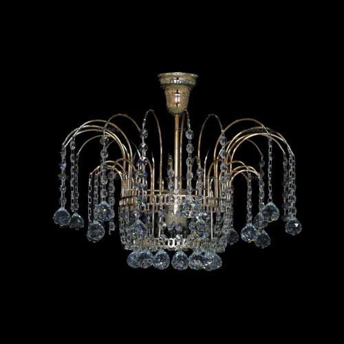 Люстра Акация № 5 - 1 лампа подвесная в Новокузнецке Гусь Хрустальный