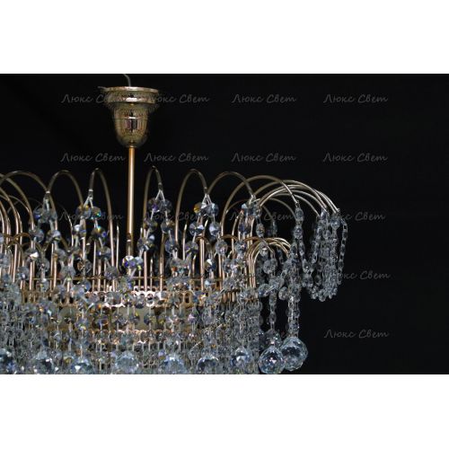 Люстра Акация № 4 - 4 лампы подвесная в Новокузнецке Гусь Хрустальный