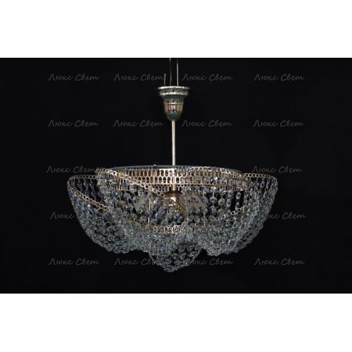 Люстра Космос 3 лампы с подвесом в Новокузнецке Гусь Хрустальный