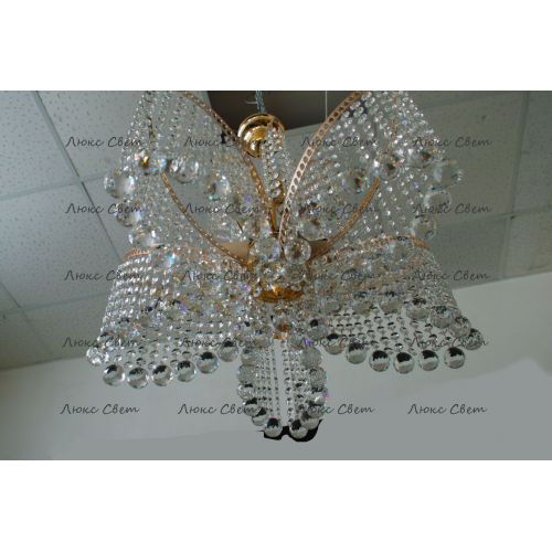 Люстра Лилия № 1 шар в Новокузнецке Гусь Хрустальный