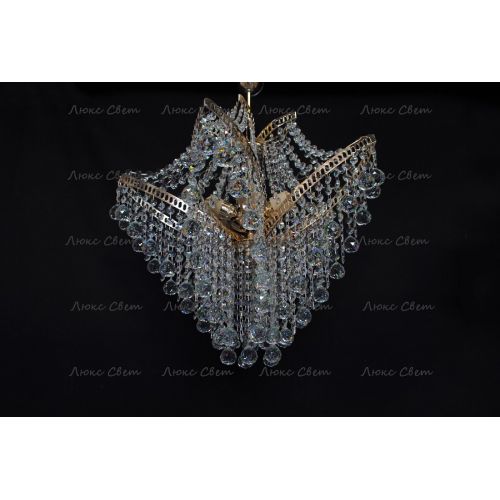 Люстра Лилия № 2 шар в Новокузнецке Гусь Хрустальный