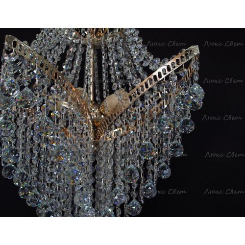 Люстра Лилия № 2 шар в Новокузнецке Гусь Хрустальный