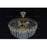 Люстра Капель Лепесток обтикон подвесная (собрана под конус) в Новокузнецке