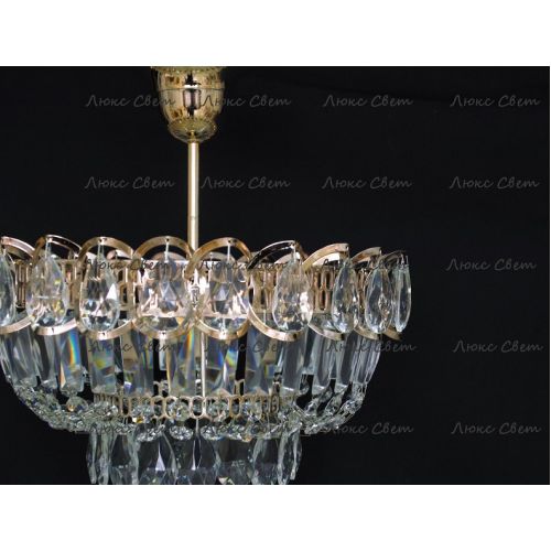 Люстра Катерина 1 лампа подвесная в Новокузнецке Гусь Хрустальный