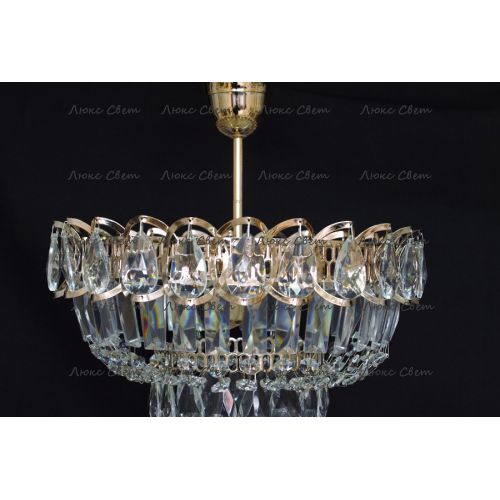 Люстра Катерина 1 лампа подвесная в Новокузнецке Гусь Хрустальный