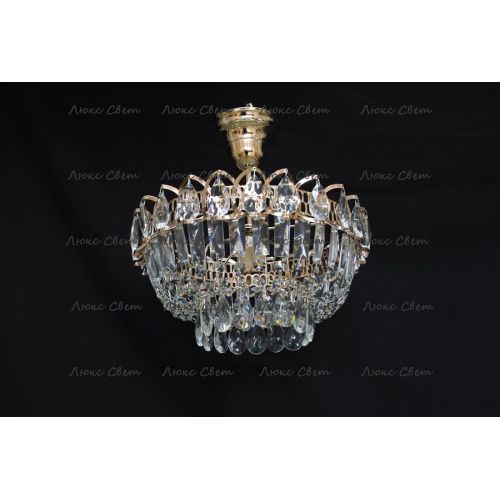 Люстра Катерина 1 лампа подвесная в Новокузнецке Гусь Хрустальный