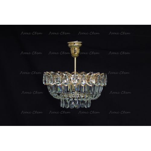 Люстра Катерина 1 лампа подвесная в Новокузнецке Гусь Хрустальный