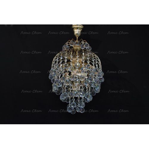 Люстра Хрустальные брызги с подвесом шар 30 мм в Новокузнецке Гусь Хрустальный