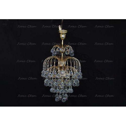 Люстра Хрустальные брызги с подвесом шар 30 мм в Новокузнецке Гусь Хрустальный