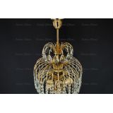 Люстра Хрустальные Брызги с подвесом журавлик в Новокузнецке Люстра Хрустальные Брызги с подвесом журавлик в Новокузнецке