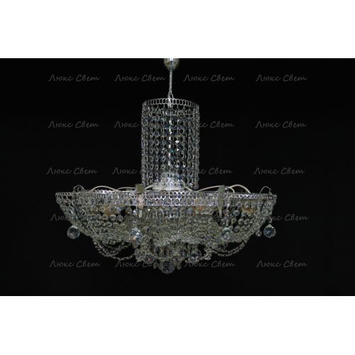 Люстра Ромашка Ольга шар 30 мм подвесная в Новокузнецке Гусь Хрустальный