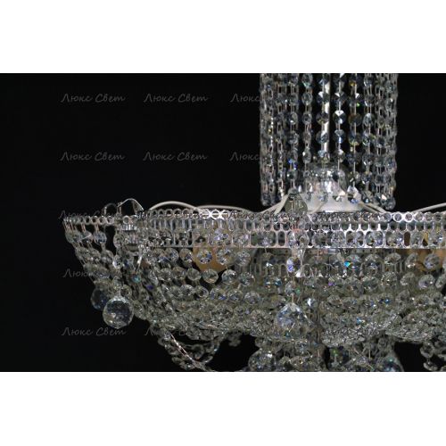 Люстра Ромашка Ольга шар 30 мм подвесная в Новокузнецке Гусь Хрустальный